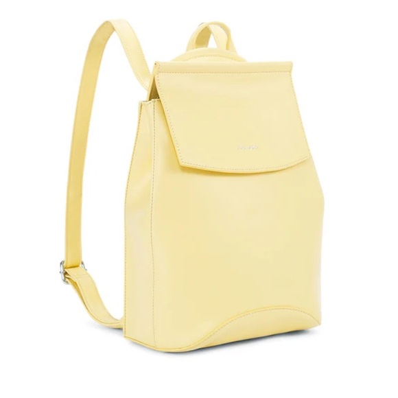 Pixie Mood vegan yellow lemonade Kim backpack crossbody convertible bag - Picture 2 of 9
